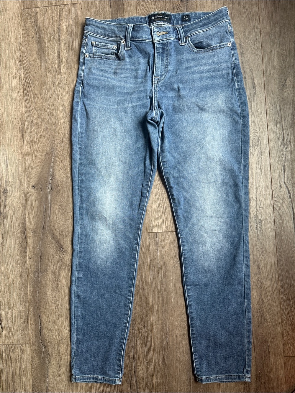 Lucky Brand Faded Blue Skinny Jeans
